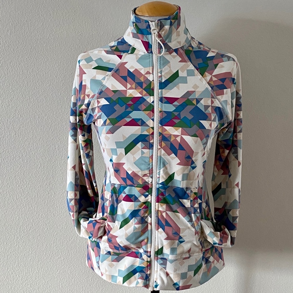 Threads 4 Thought Multicolor Geometric Utility Jacket